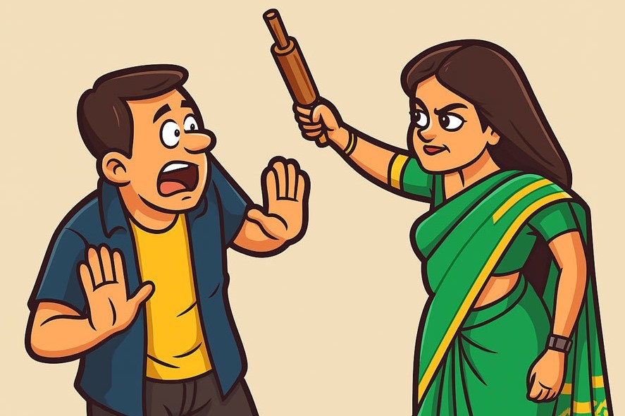 শাড়ি না কেনার জেরে দাম্পত্য কলহ, স্ত্রী’র আঘাতে স্বামীর মৃত্যু